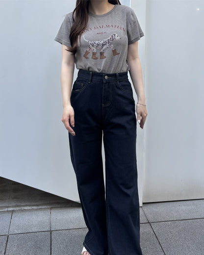 ドッグプリントTシャツ CM0217