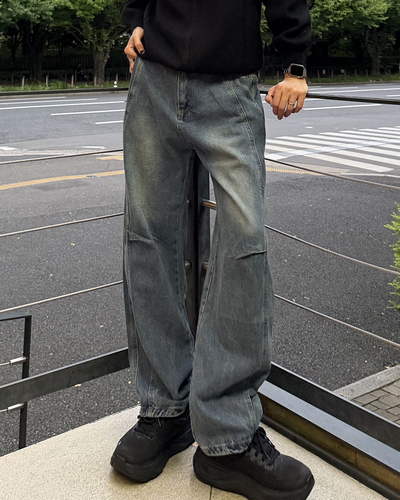 パッチワークデコンストラクトジーンズ CM0240