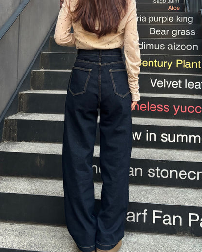 ラインステッチデニム CM0144