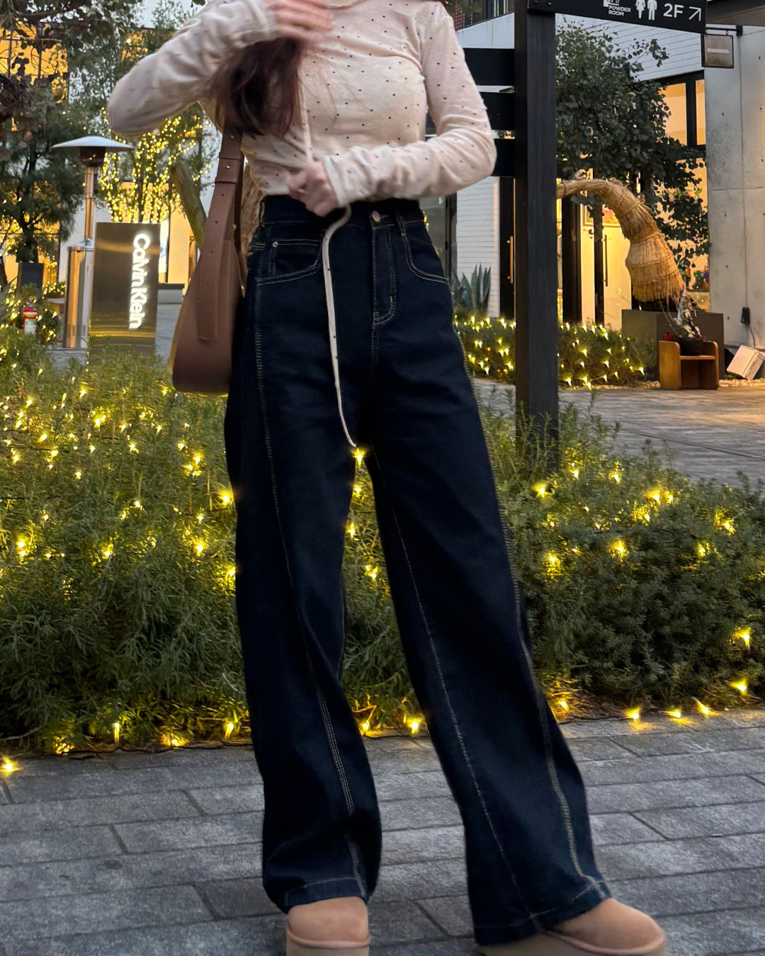 ラインステッチデニム CM0144