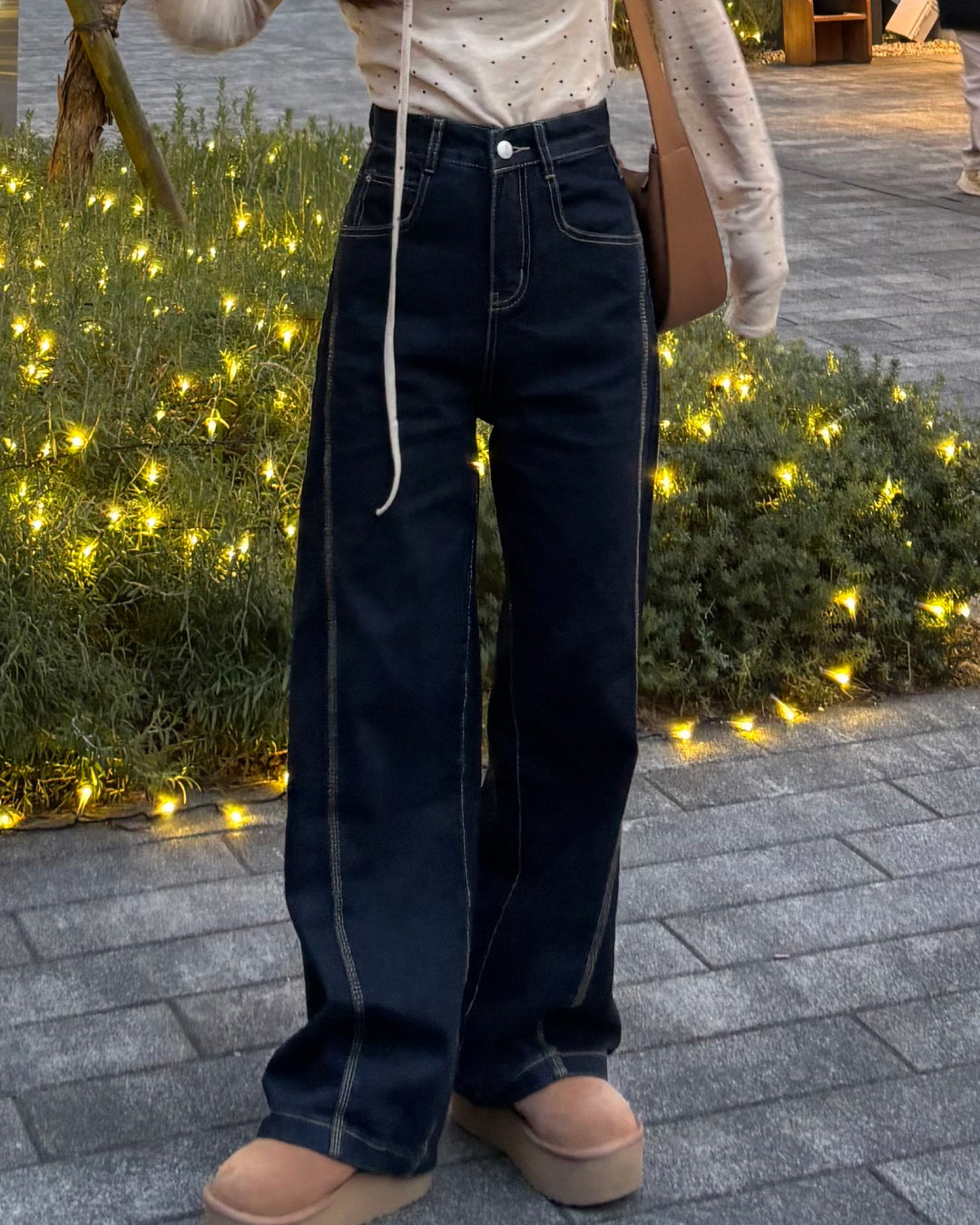 ラインステッチデニム CM0144