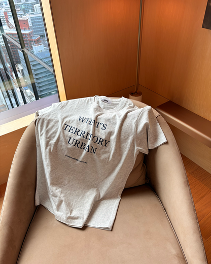 【7/10 17時販売開始】レタープリントビッグシルエットTシャツCS0047