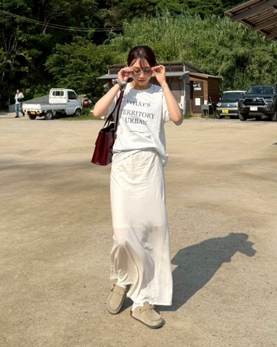 【7/10 17時販売開始】レタープリントビッグシルエットTシャツCS0047