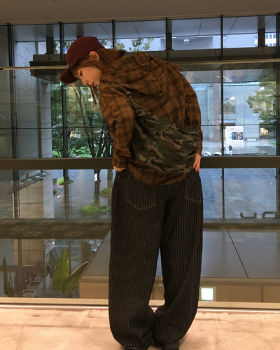 ストライプタックパンツ CW0015