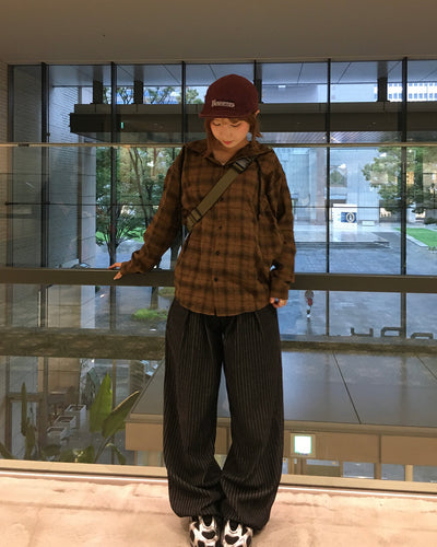 ストライプタックパンツ CW0015