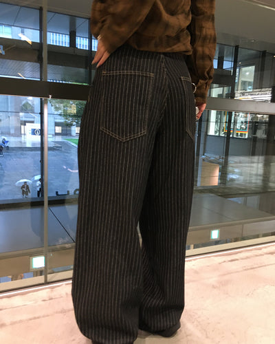 ストライプタックパンツ CW0015