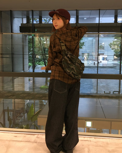 ストライプタックパンツ CW0015