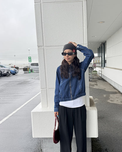 デニムジップブルゾン DG0027