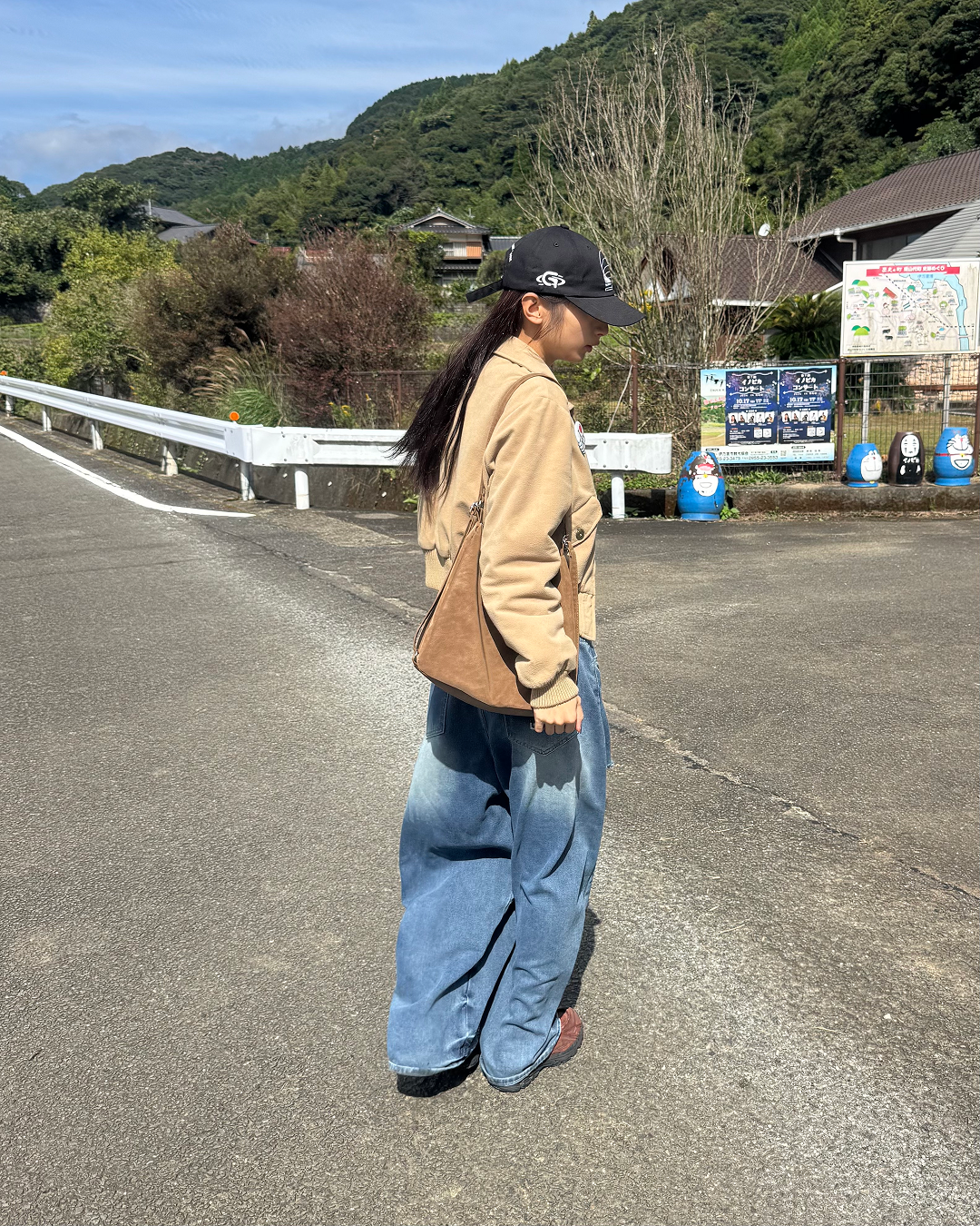 ヴィンテージライクウォッシュワイドデニム DG0083