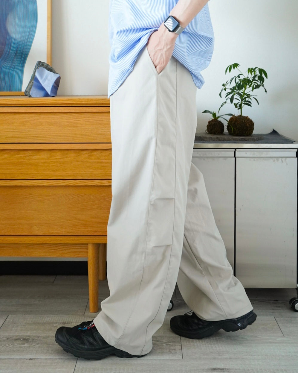 エクストラワイドパンツ ID0048