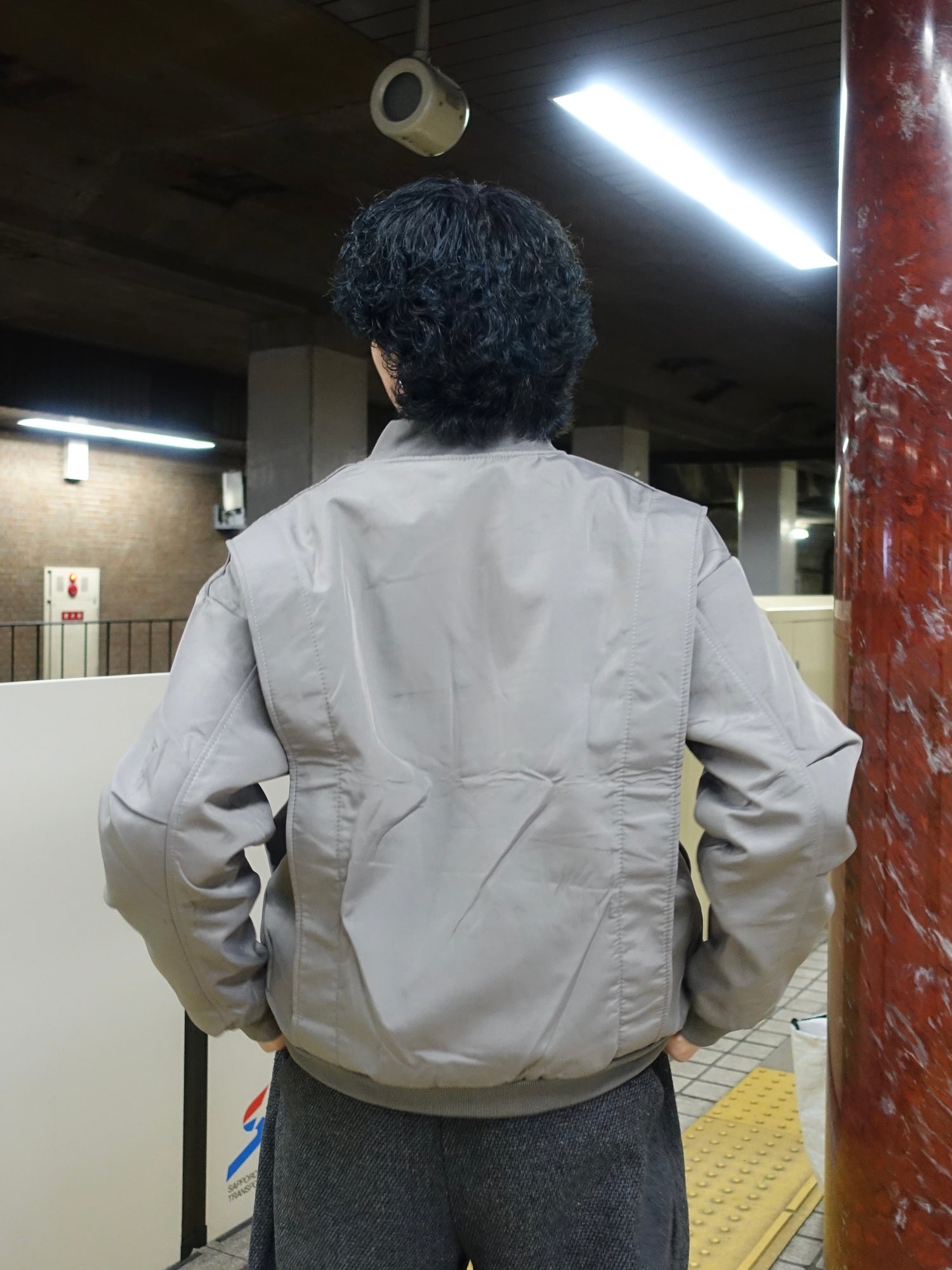 【即納】ショートボンバージャケット TN0338