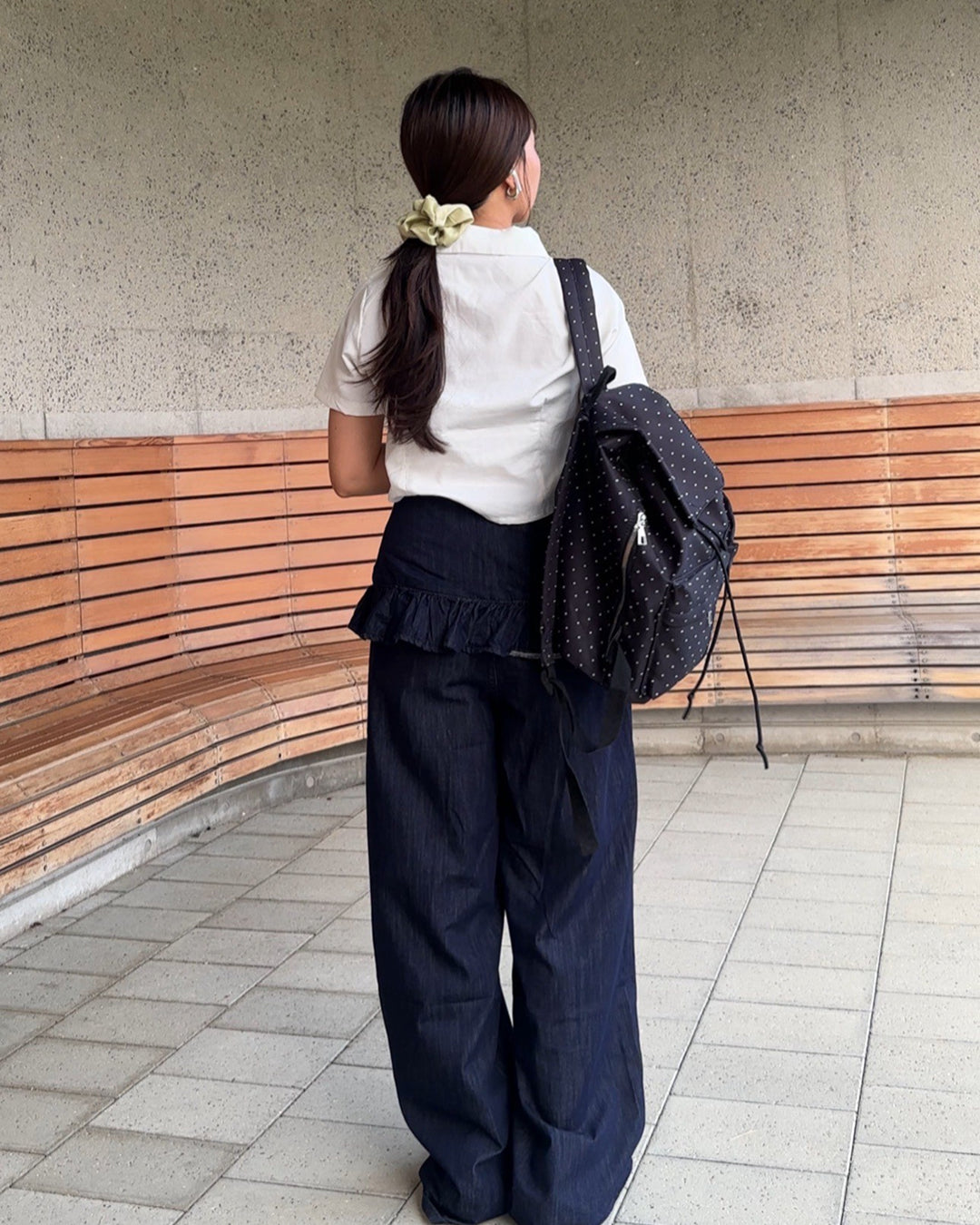 フリルレイヤージーンズ AY1040