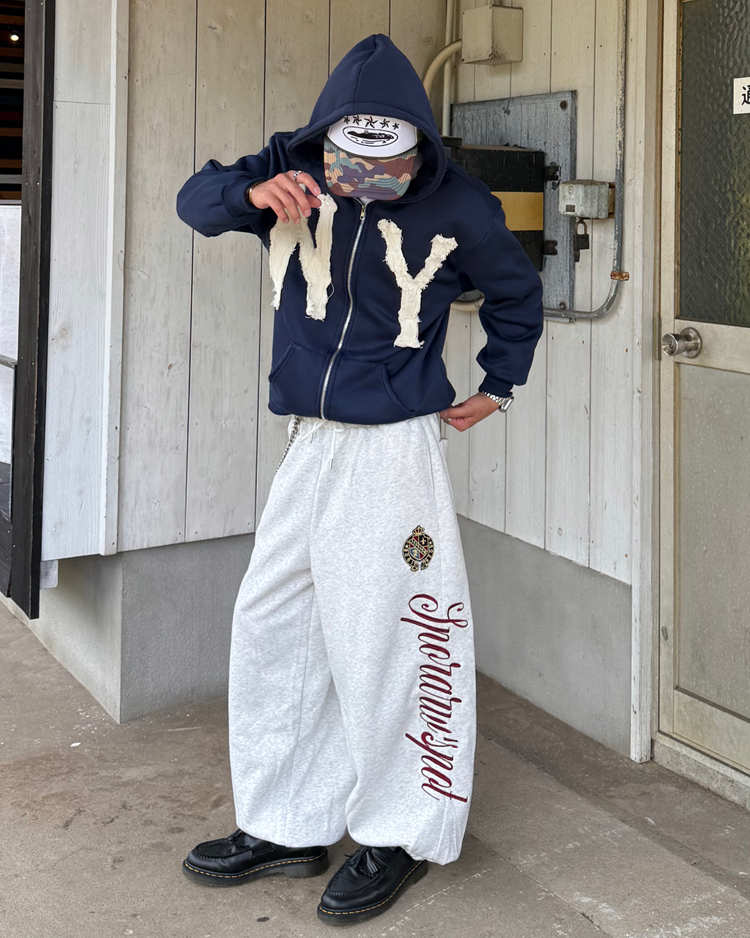 サイドロゴスウェットパンツ KB0039