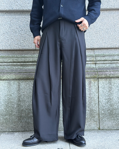 ドレープツータックワイドスラックス EN0104