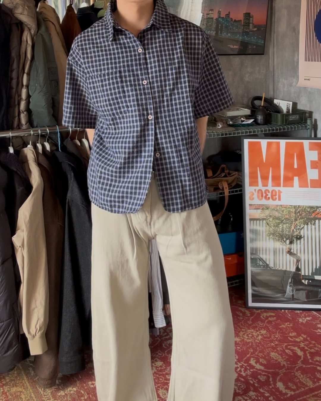 サマーチェックシャツ
FR0018