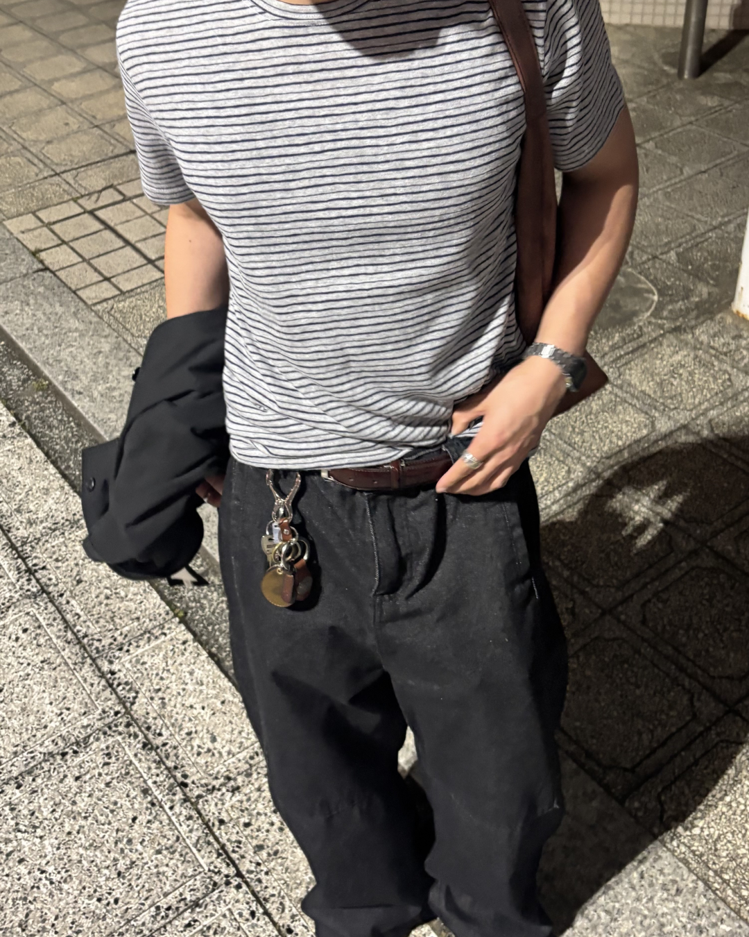 ボーダールーズTシャツ FR0054