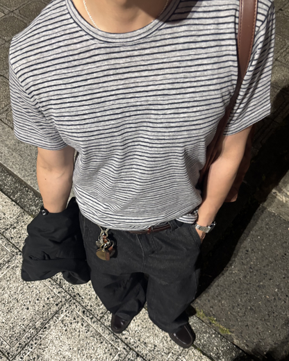 ボーダールーズTシャツ FR0054