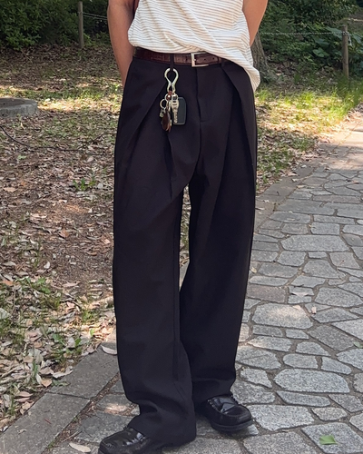 ストリートワイドタックパンツ FR0061
