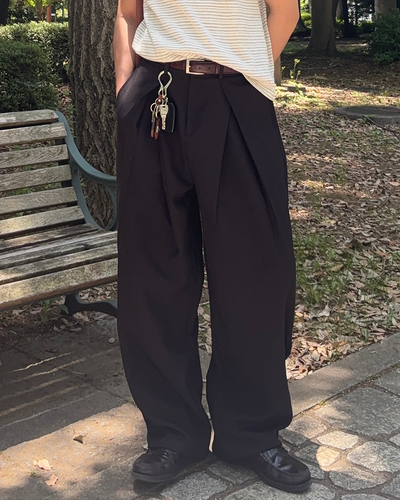 ストリートワイドタックパンツ FR0061