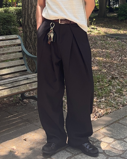 ストリートワイドタックパンツ FR0061