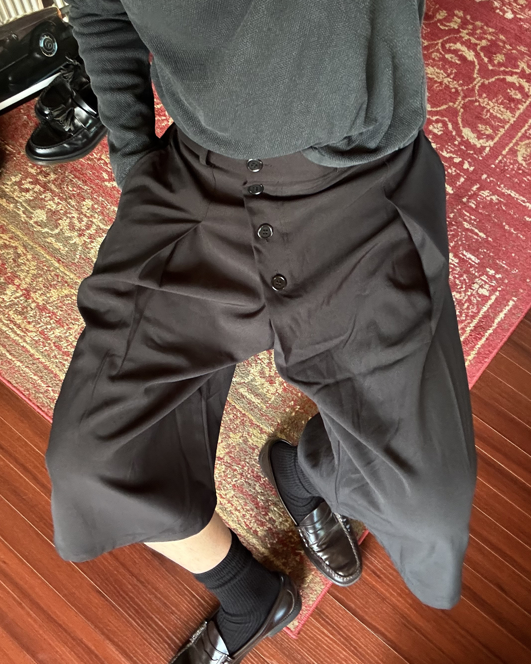 モードワイドショートパンツ FR0128
