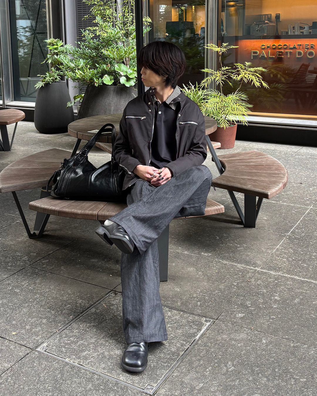 マニッシュワイドスラックス GA0114