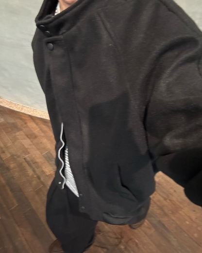 ルーズフィットウールライクコートジャケット GA0127
