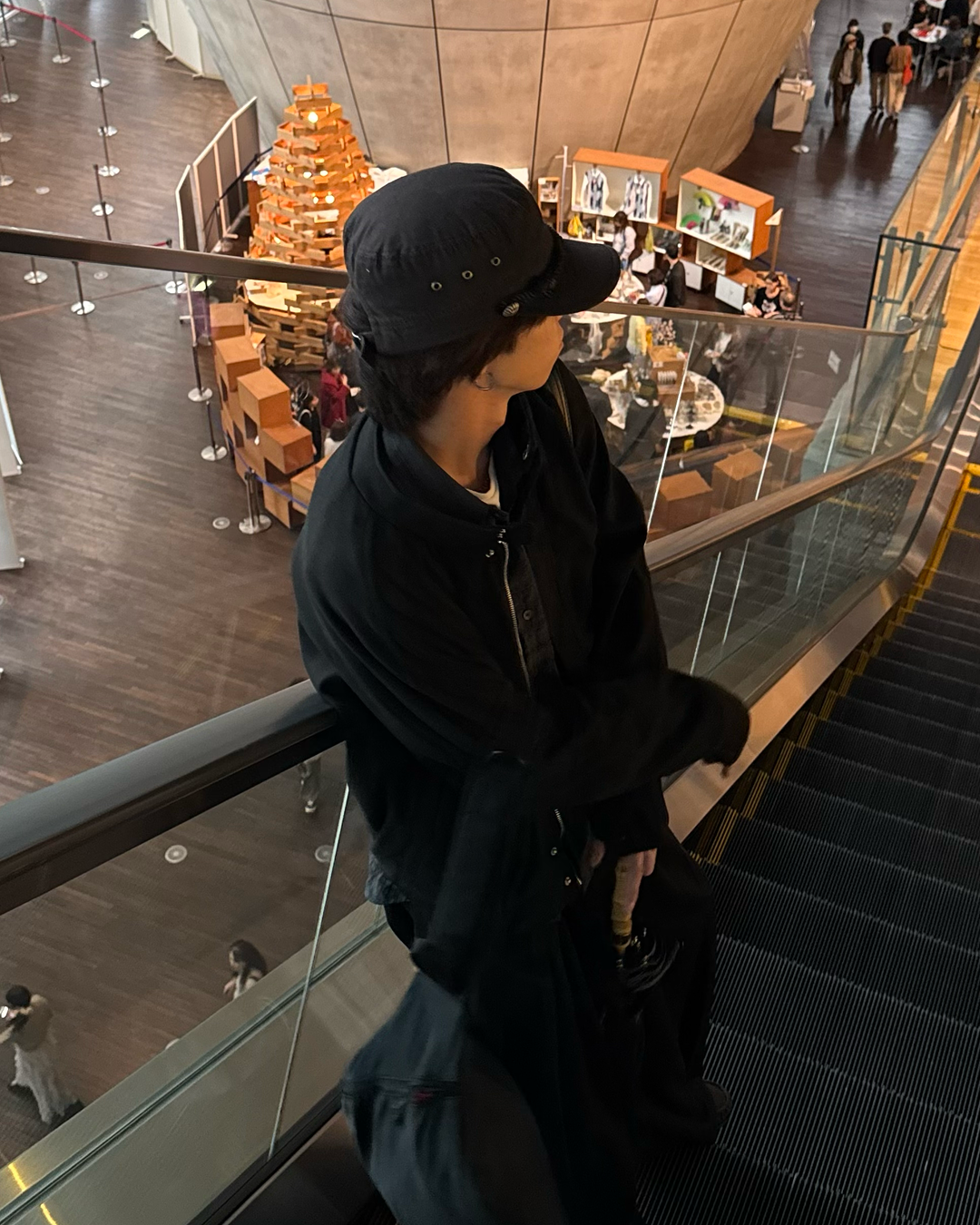 ルーズフィットウールライクコートジャケット GA0127