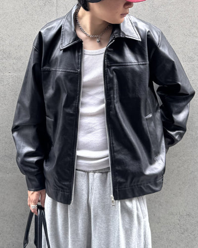 襟付きジップアップジャケット GA0128