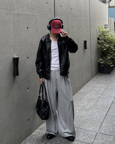 襟付きジップアップジャケット GA0128