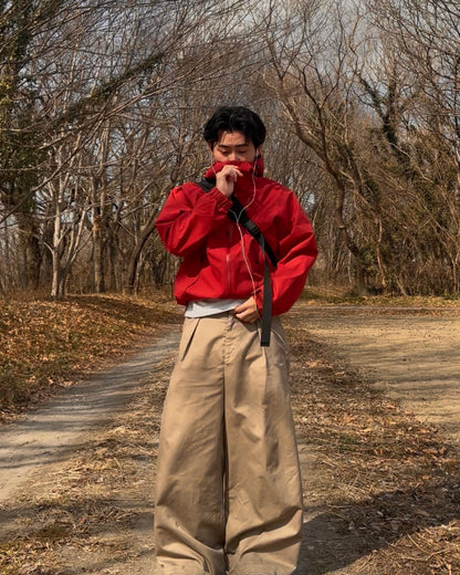 カジュアルアウトドアマウンテンパーカー GB0033