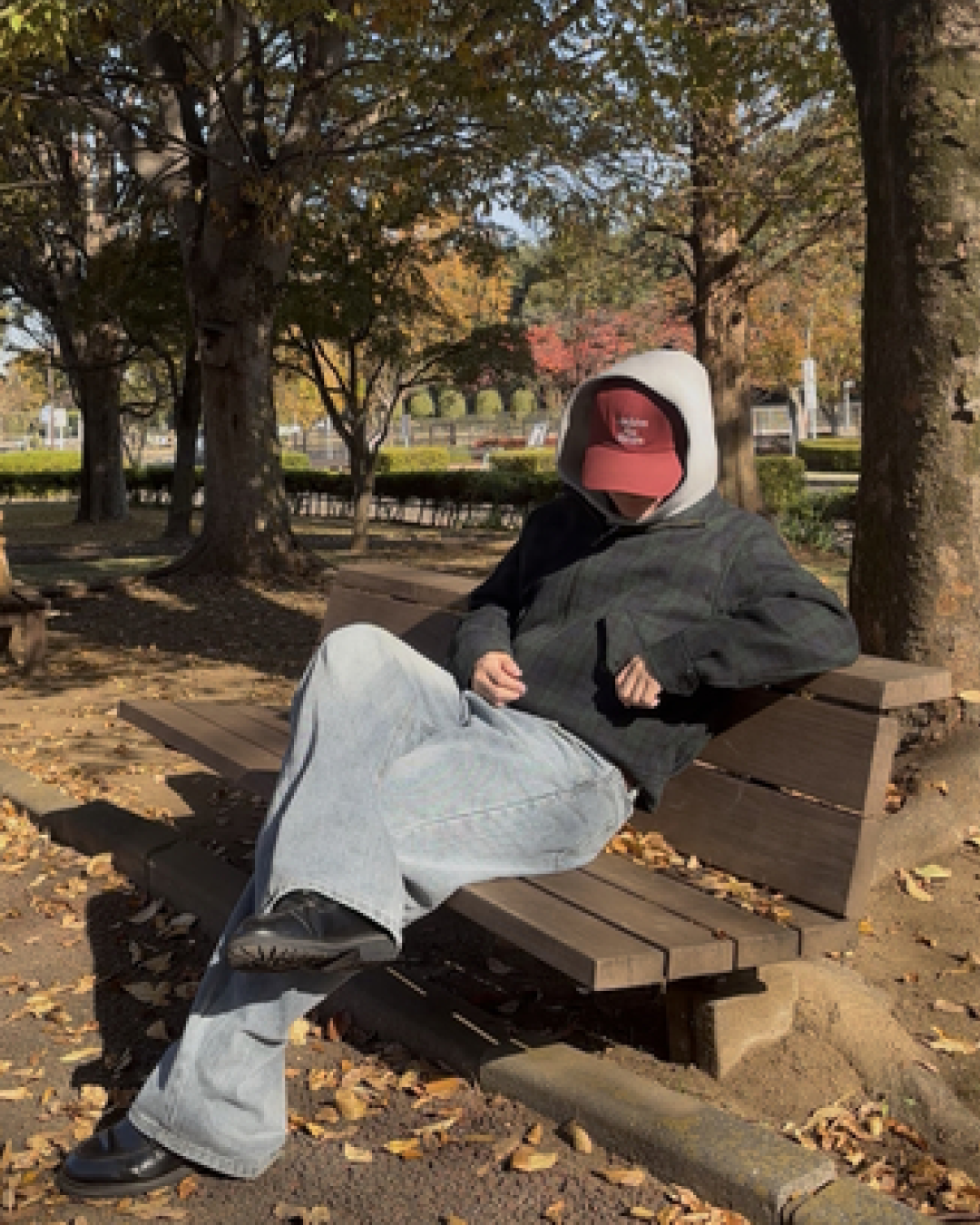 レッグワイドパンツ　GB0049