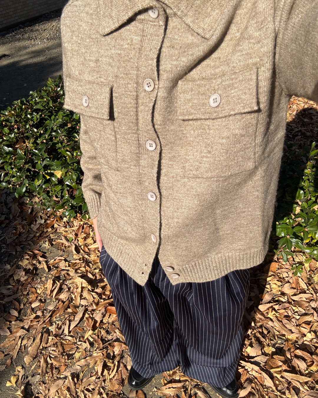 ツータックセミワイドストライプパンツ
GB0020