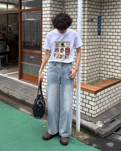 【発売予定】ネコグラフィックTシャツ GC0002