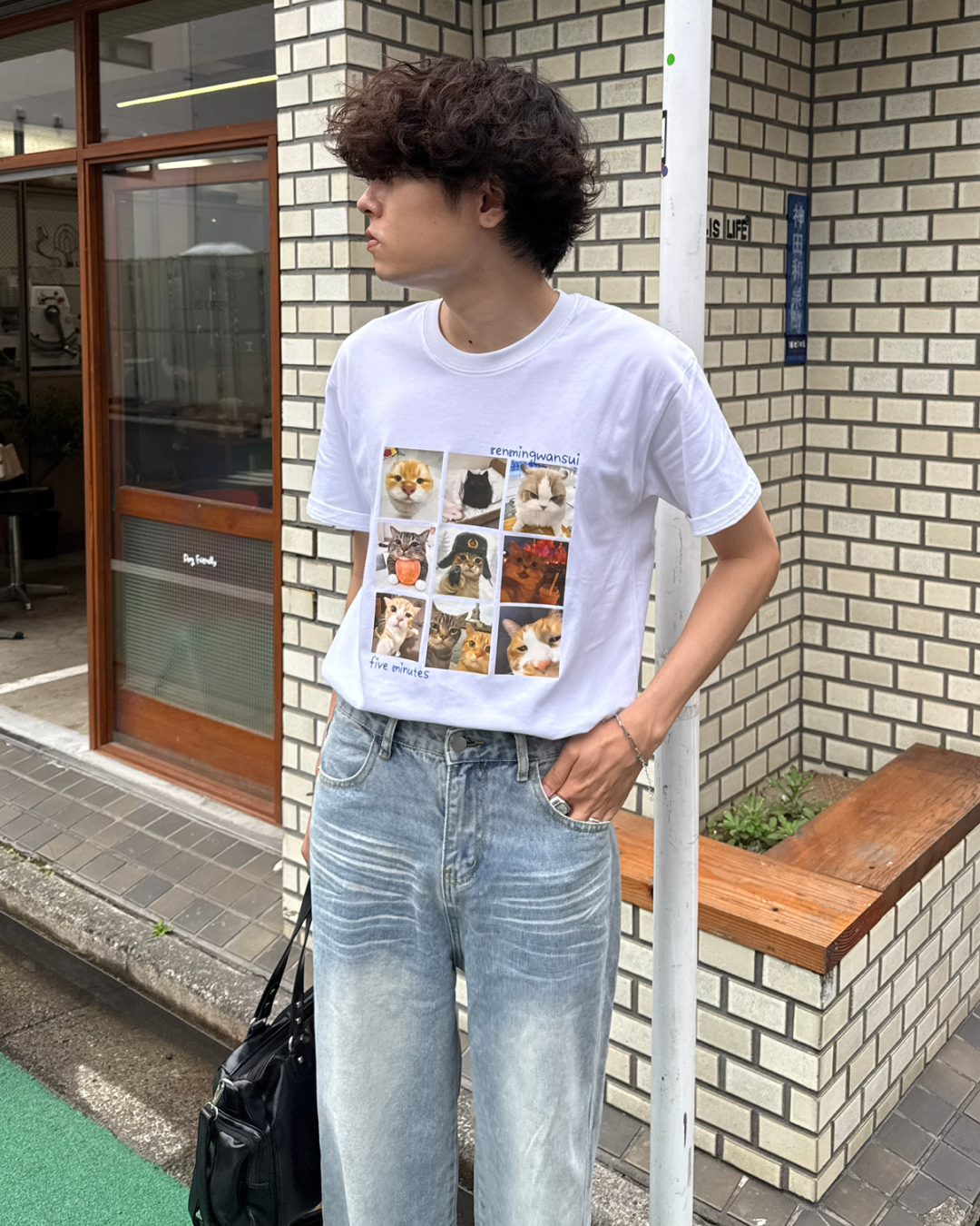 【発売予定】ネコグラフィックTシャツ GC0002