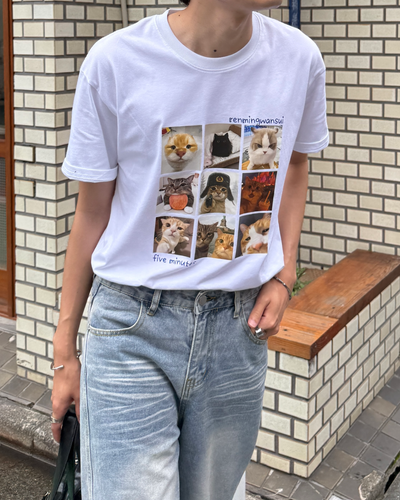 【発売予定】ネコグラフィックTシャツ GC0002
