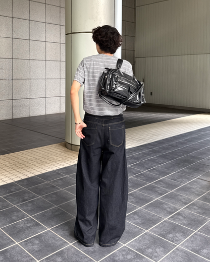 【発売予定】サイドステッチワイドデニムパンツGC0013