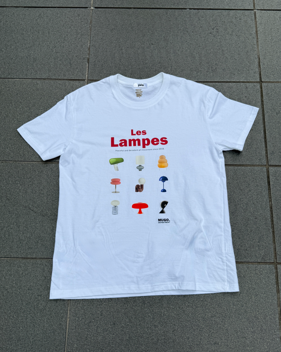 【発売予定】ランプグラフィックTシャツ GC0045