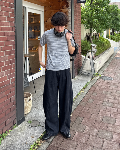 【販売予定】ヴィンテージストライプーTシャツ GC0090