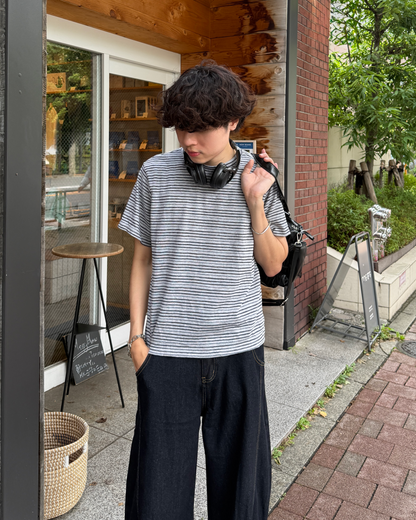 【販売予定】ヴィンテージストライプーTシャツ GC0090