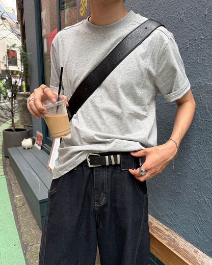 【発売予定】ミニマルデザインブラックベルト GC0154