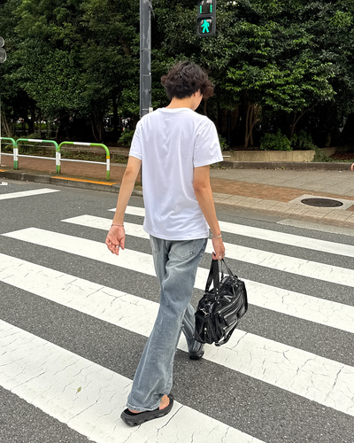 【発売予定】ダメージウォッシュストレートデニムパンツGC0156