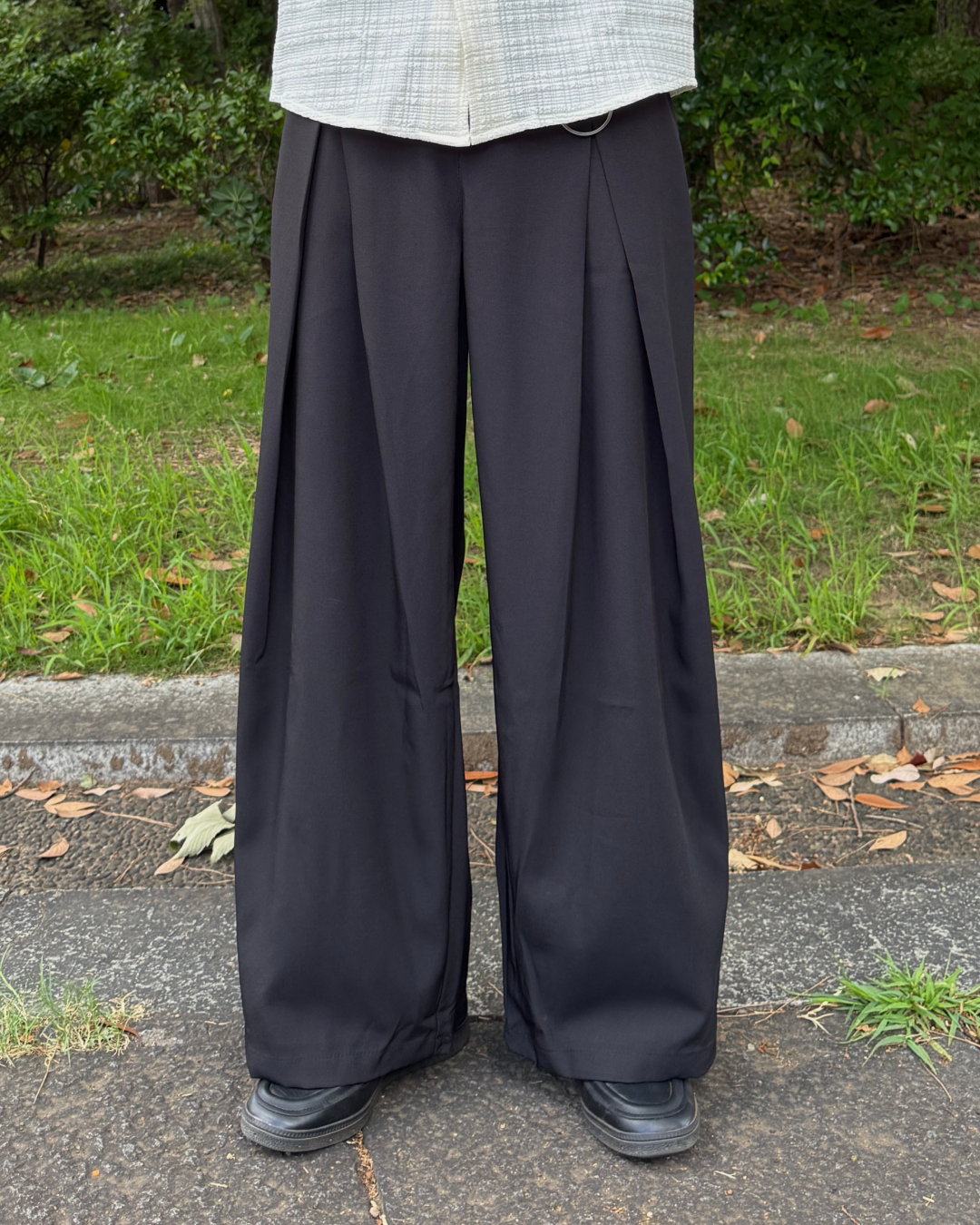ルーズワイドストレートパンツ GC0169