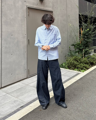 リラックスフィットストライプシャツ GC0181