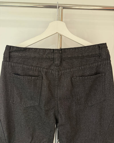リジットワイドラインデニムパンツ GC0198