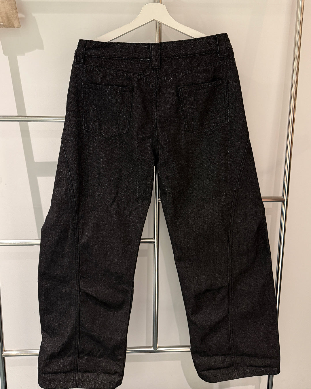 リジットワイドラインデニムパンツ GC0198