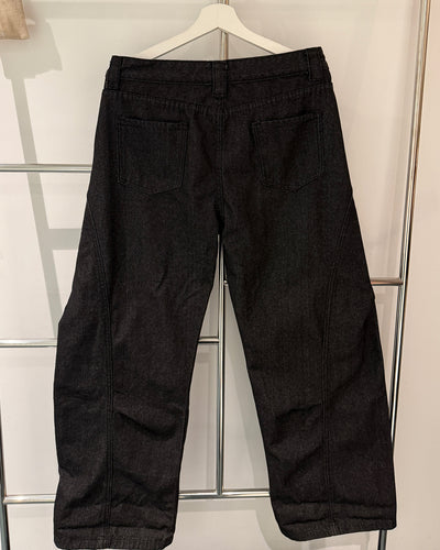 リジットワイドラインデニムパンツ GC0198