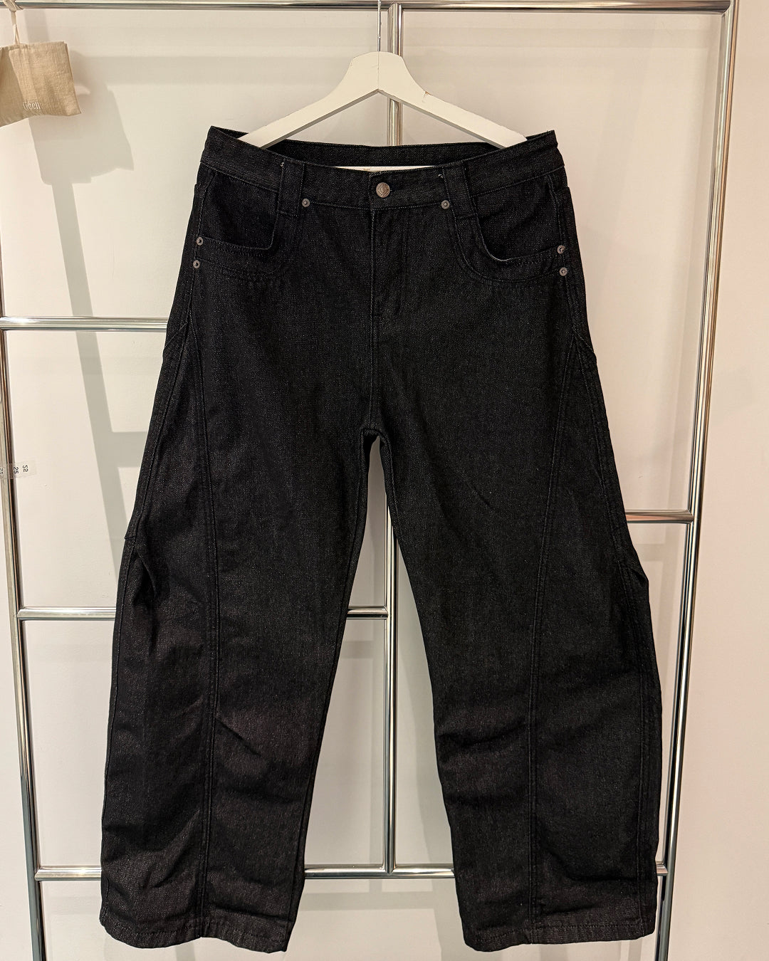 リジットワイドラインデニムパンツ GC0198