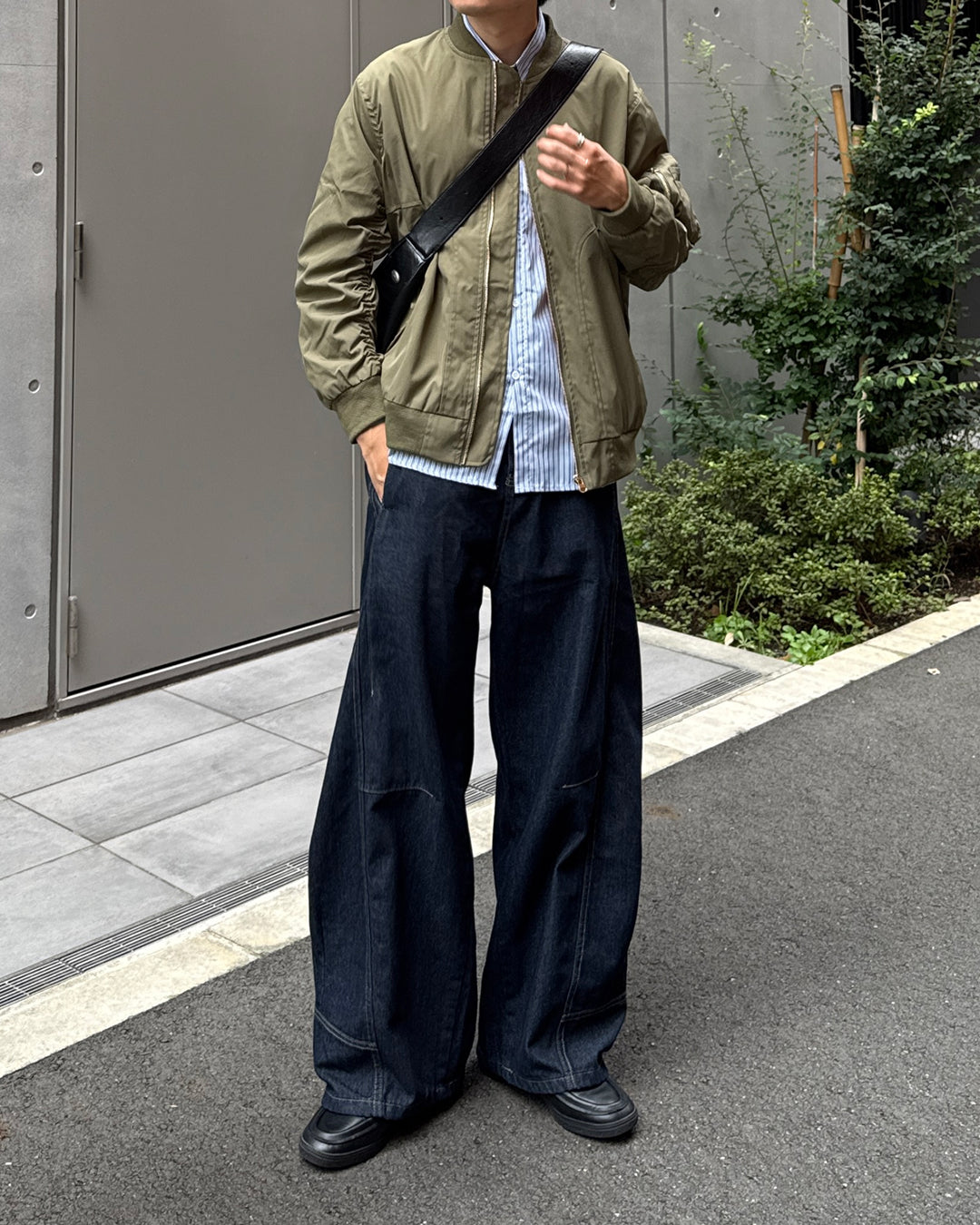 ルーズフィットフライトジャケット GC0288