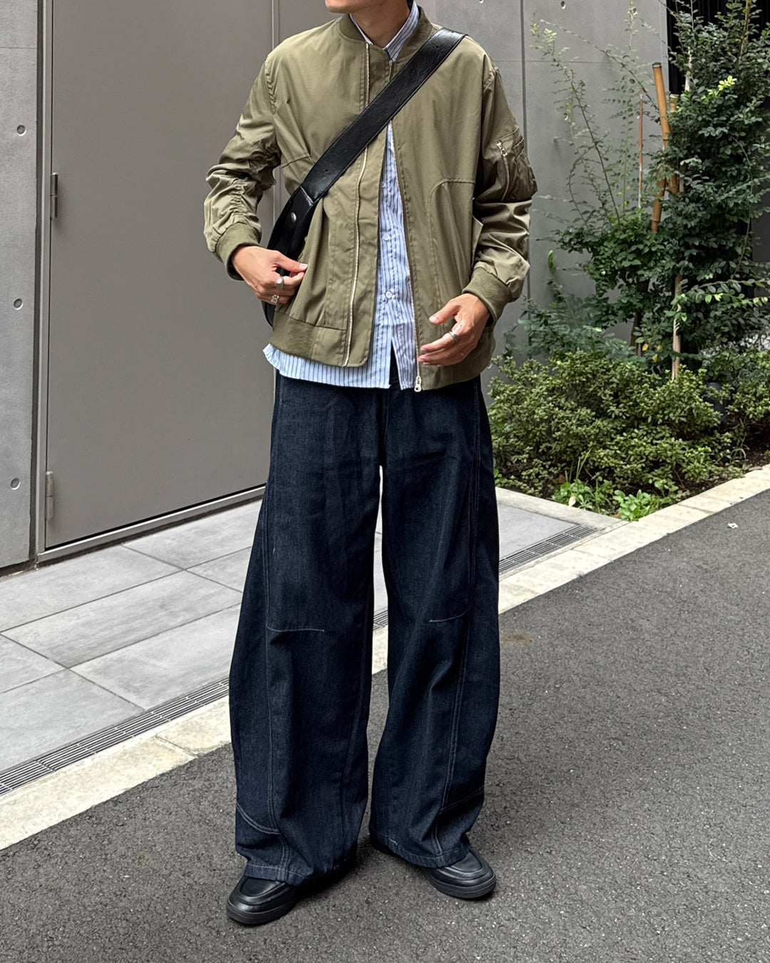 ルーズフィットフライトジャケット GC0288
